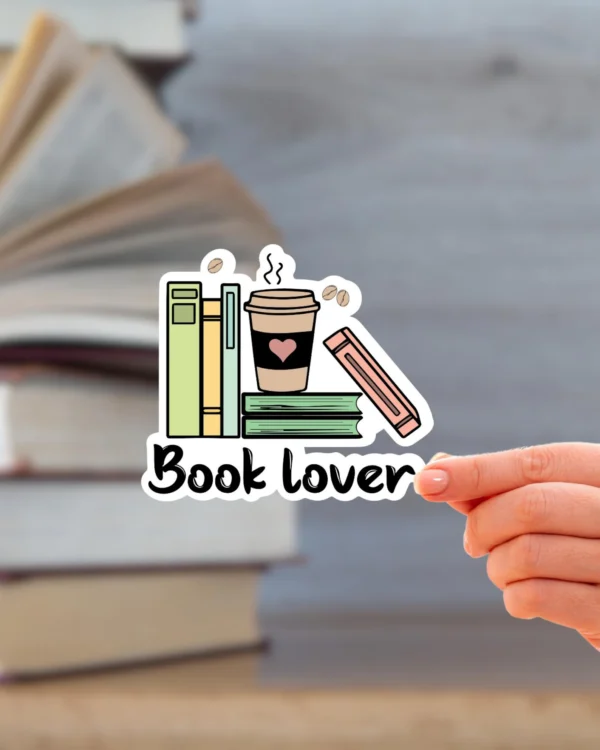 Book Lover Sticker