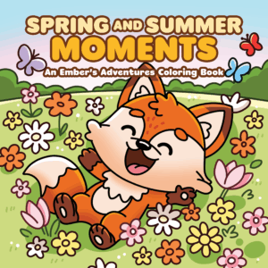 Spring and Summer Moments Coloring Book