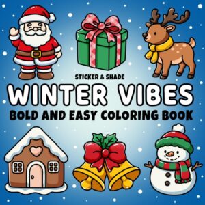 Winter Vibes Coloring Book